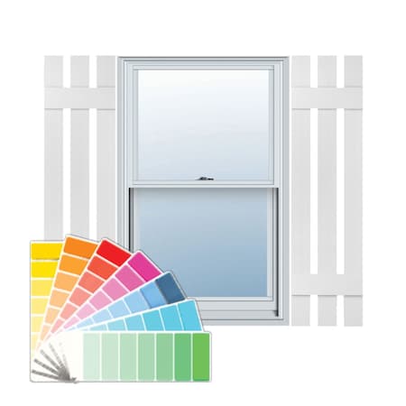 Mid-America Vinyl, Standard Size Three Board Spaced Shutters, 31239030